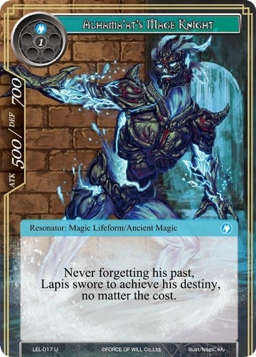 Image for Alhama'at's Mage Knight (Legacy Lost) (LEL-017) - Force of Will
