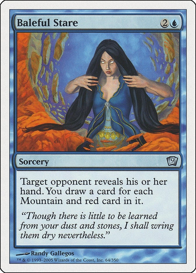 Image for Baleful Stare (9th Edition) (64) - Magic: The Gathering