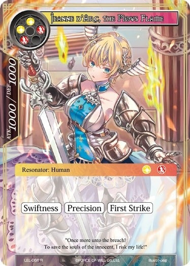 Image for Jeanne d'Arc, the Pious Flame (Legacy Lost) (LEL-066) - Force of Will
