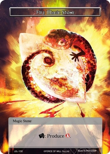 Image for Fire Magic Stone (Legacy Lost) (LEL-102) - Force of Will