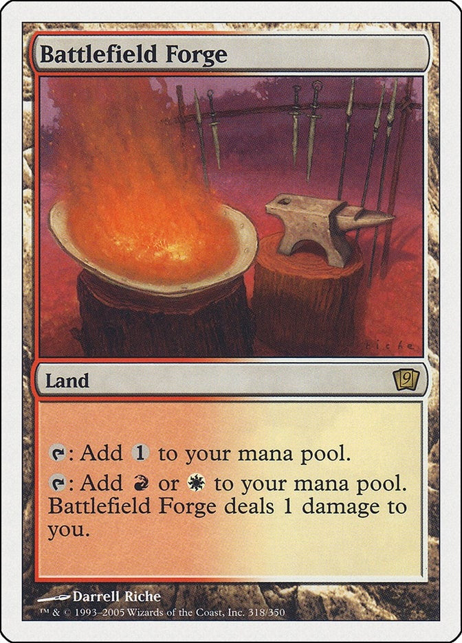 Image for Battlefield Forge (9th Edition) (318) - Magic: The Gathering