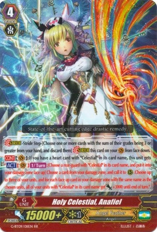 Image for Holy Celestial, Anafiel (G-BT09: Divine Dragon Caper) (G-BT09/011EN) - Cardfight Vanguard