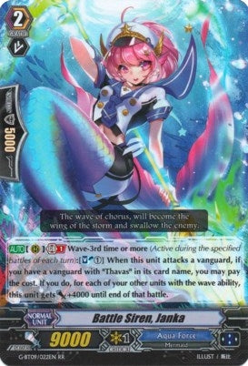 Image for Battle Siren, Janka (G-BT09: Divine Dragon Caper) (G-BT09/022EN) - Cardfight Vanguard