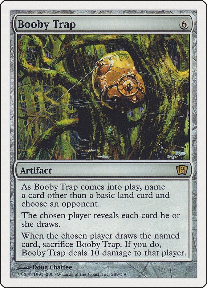 Image for Booby Trap (9th Edition) (289) - Magic: The Gathering