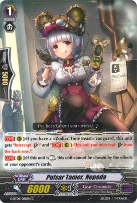 Image for Pulsar Tamer, Nepada (G-BT09: Divine Dragon Caper) (G-BT09/088EN) - Cardfight Vanguard