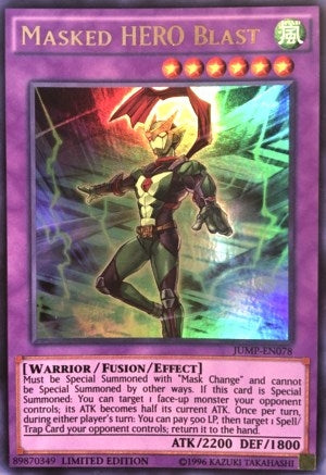 Image for Masked HERO Blast (Shonen Jump Magazine Promos) (JUMP-EN078) - YuGiOh