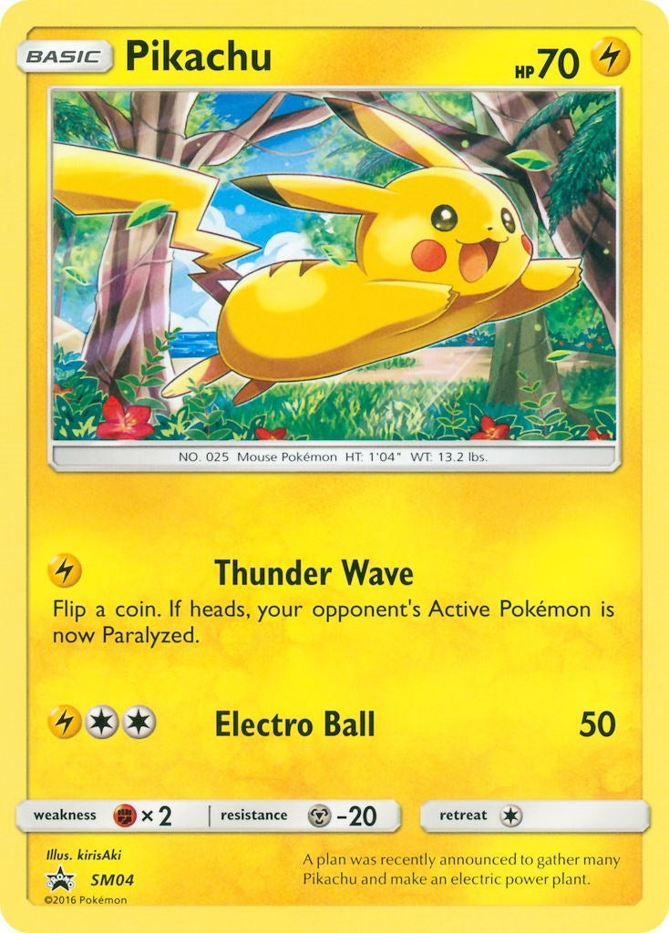Image for Pikachu - SM04 (SM Promos) (SM04) - Pokemon