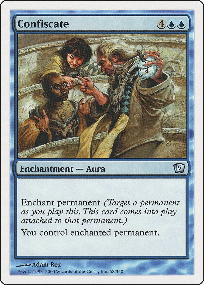 Image for Confiscate (9th Edition) (68) - Magic: The Gathering