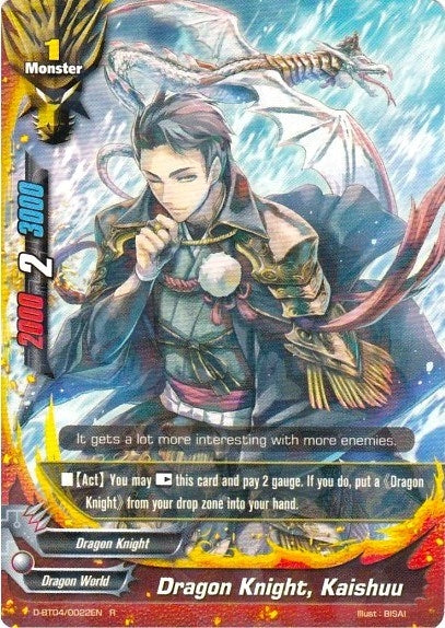 Image for Dragon Knight, Kaishuu (Shine! Super Sun Dragon!!) (D-BT04/0022EN) - Future Card BuddyFight