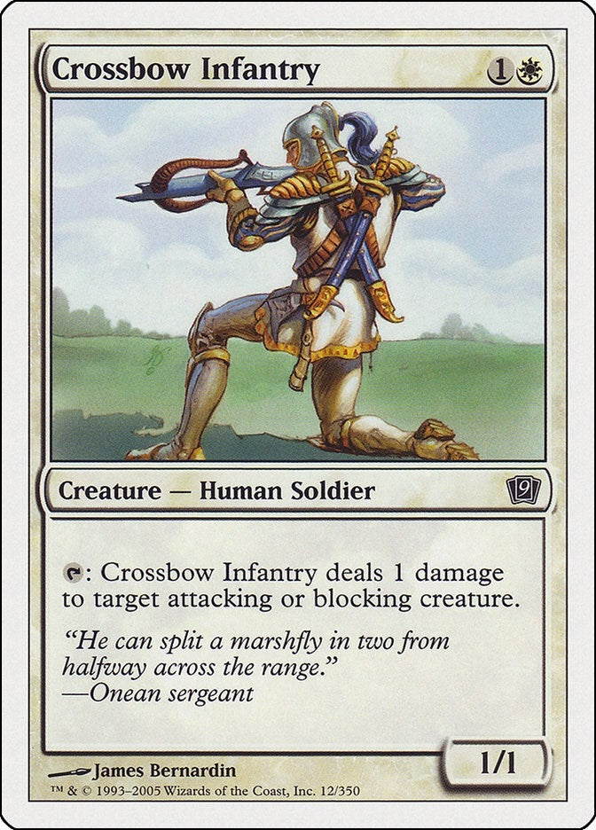 Image for Crossbow Infantry (9th Edition) (12) - Magic: The Gathering