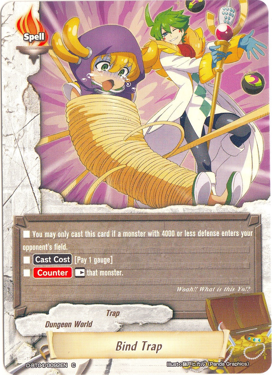 Image for Bind Trap (Shine! Super Sun Dragon!!) (D-BT04/0092EN) - Future Card BuddyFight