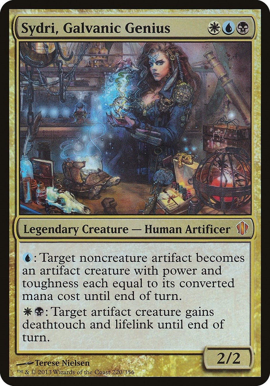 Image for Sydri, Galvanic Genius (Commander 2013) (Oversize Cards) (220) - Magic: The Gathering
