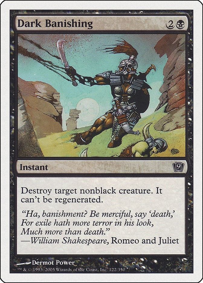 Image for Dark Banishing (9th Edition) (122) - Magic: The Gathering