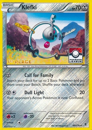 Image for Klefki - 66/119 (Pokemon League) [1st Place] (League & Championship Cards) (066/119) - Pokemon