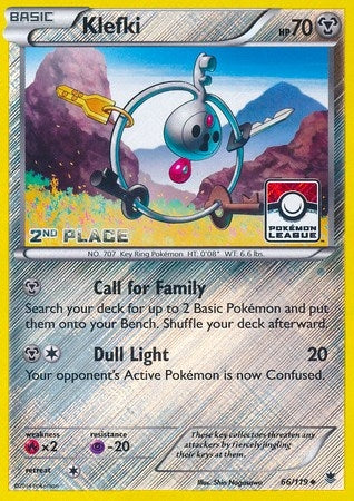 Image for Klefki - 66/119 (Pokemon League) [2nd Place] (League & Championship Cards) (066/119) - Pokemon