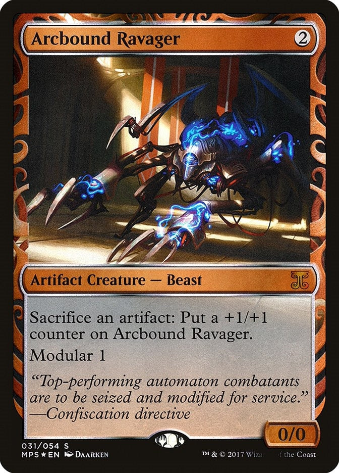 Image for Arcbound Ravager (Masterpiece Series: Kaladesh Inventions) (31) - Magic: The Gathering