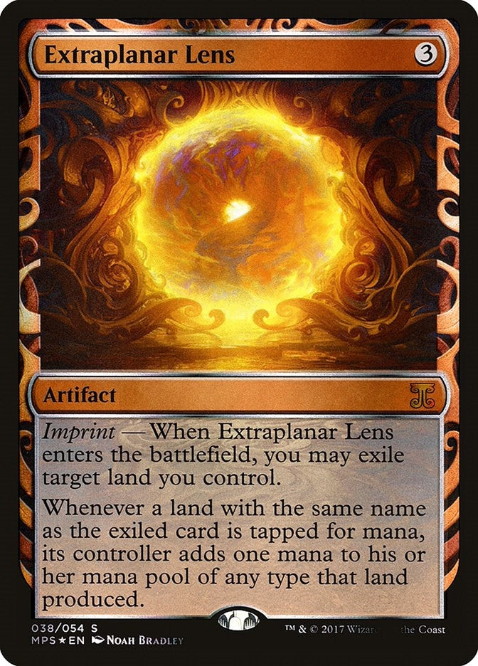 Image for Extraplanar Lens (Masterpiece Series: Kaladesh Inventions) (38) - Magic: The Gathering