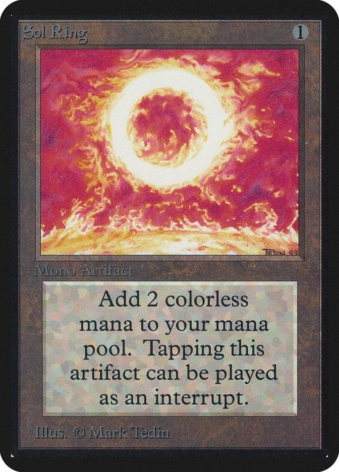Image for Sol Ring (Alpha Edition) - Magic: The Gathering
