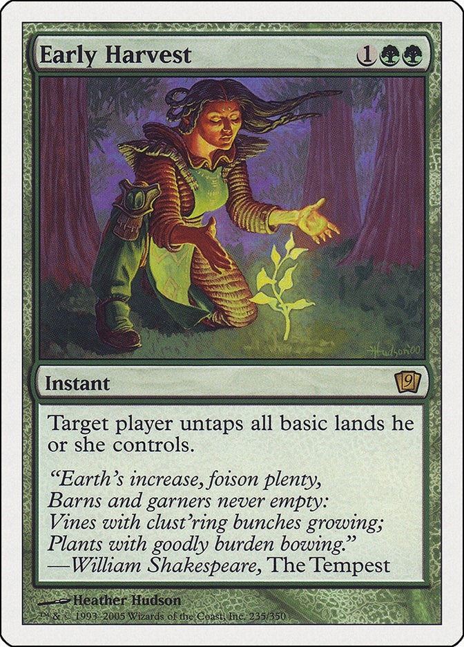 Image for Early Harvest (9th Edition) (235) - Magic: The Gathering