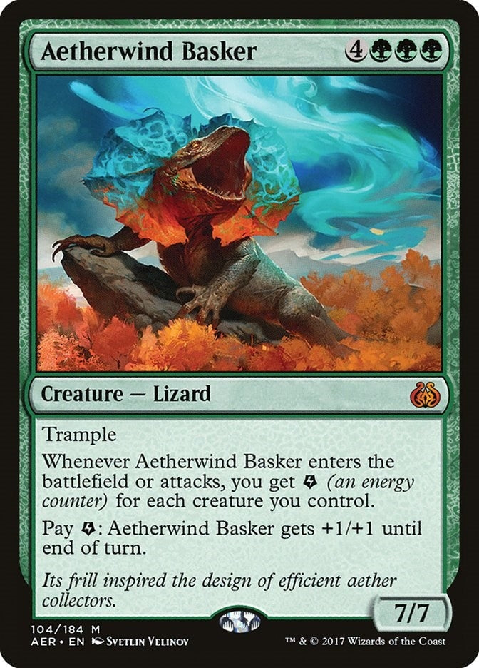 Image for Aetherwind Basker (Aether Revolt) (104) - Magic: The Gathering