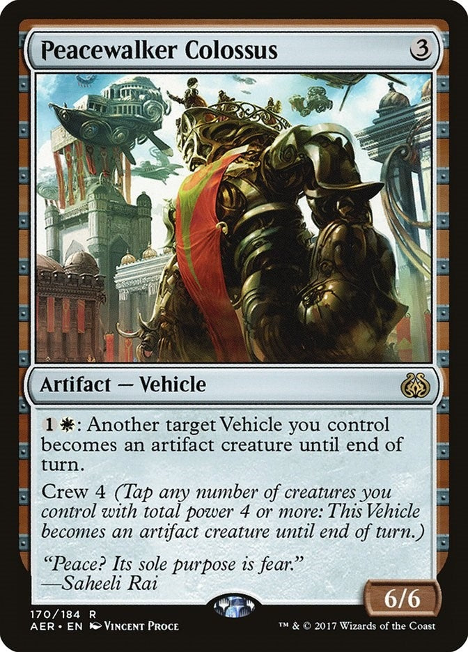 Image for Peacewalker Colossus (Aether Revolt) (170) - Magic: The Gathering