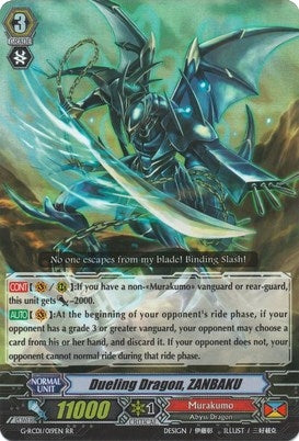 Image for Dueling Dragon, ZANBAKU (G-RC01: Revival Collection) (G-RC01/019EN) - Cardfight Vanguard
