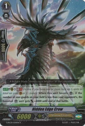 Image for Hidden Edge Crow (G-RC01: Revival Collection) (G-RC01/030EN) - Cardfight Vanguard