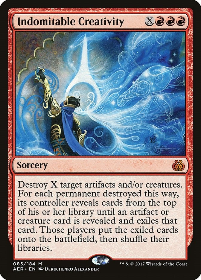 Image for Indomitable Creativity (Aether Revolt) (85) - Magic: The Gathering
