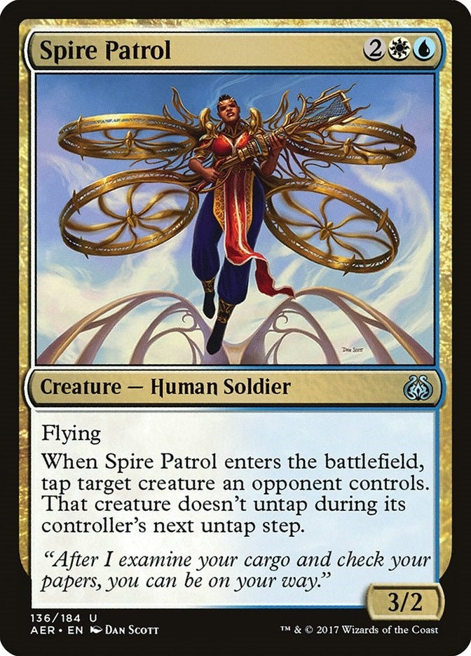 Image for Spire Patrol (Aether Revolt) (136) - Magic: The Gathering