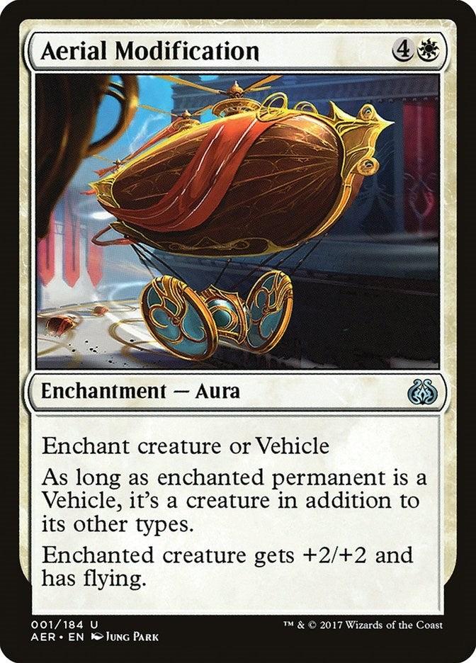 Image for Aerial Modification (Aether Revolt) (1) - Magic: The Gathering