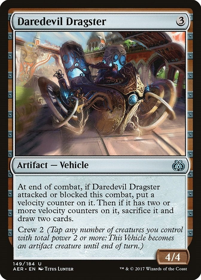 Image for Daredevil Dragster (Aether Revolt) (149) - Magic: The Gathering