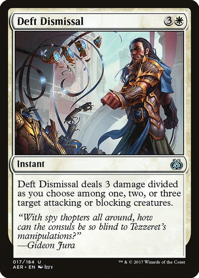 Image for Deft Dismissal (Aether Revolt) (17) - Magic: The Gathering
