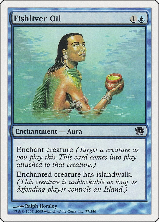 Image for Fishliver Oil (9th Edition) (77) - Magic: The Gathering