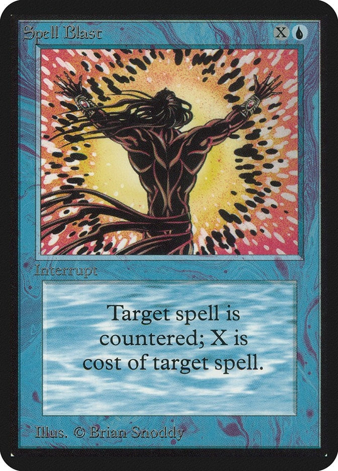 Image for Spell Blast (Alpha Edition) - Magic: The Gathering