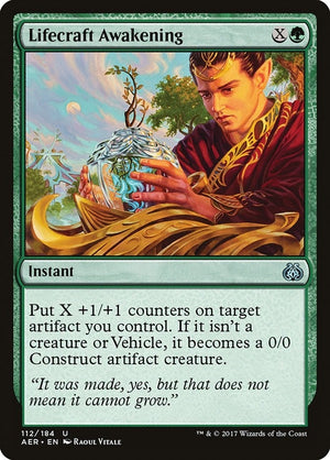 Image for Lifecraft Awakening (Aether Revolt) (112) - Magic: The Gathering