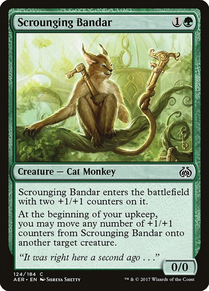 Image for Scrounging Bandar (Aether Revolt) (124) - Magic: The Gathering