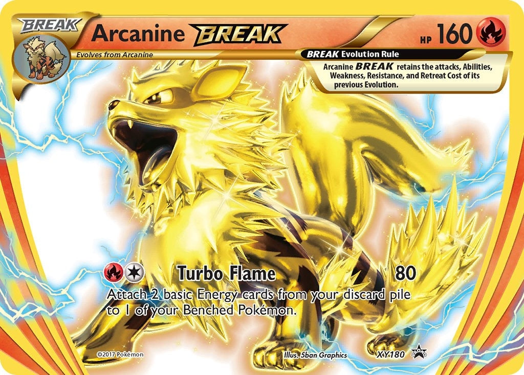 Image for Arcanine BREAK - XY180 (XY Promos) (XY180) - Pokemon