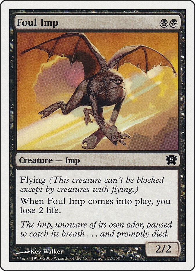Image for Foul Imp (9th Edition) (132) - Magic: The Gathering