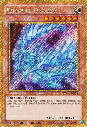 Image for Krystal Dragon (The Dark Side of Dimensions Movie Pack: Gold Edition) (MVP1-ENGV2) - YuGiOh