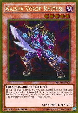 Image for Kaiser Vorse Raider (The Dark Side of Dimensions Movie Pack: Gold Edition) (MVP1-ENG02) - YuGiOh