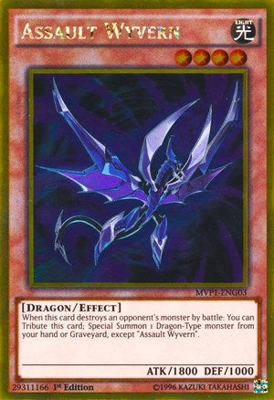 Image for Assault Wyvern (The Dark Side of Dimensions Movie Pack: Gold Edition) (MVP1-ENG03) - YuGiOh