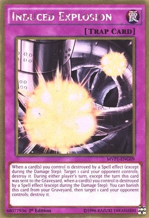 Image for Induced Explosion (The Dark Side of Dimensions Movie Pack: Gold Edition) (MVP1-ENG09) - YuGiOh