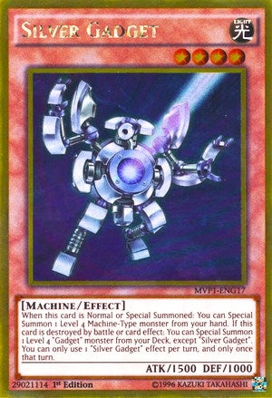 Image for Silver Gadget (The Dark Side of Dimensions Movie Pack: Gold Edition) (MVP1-ENG17) - YuGiOh