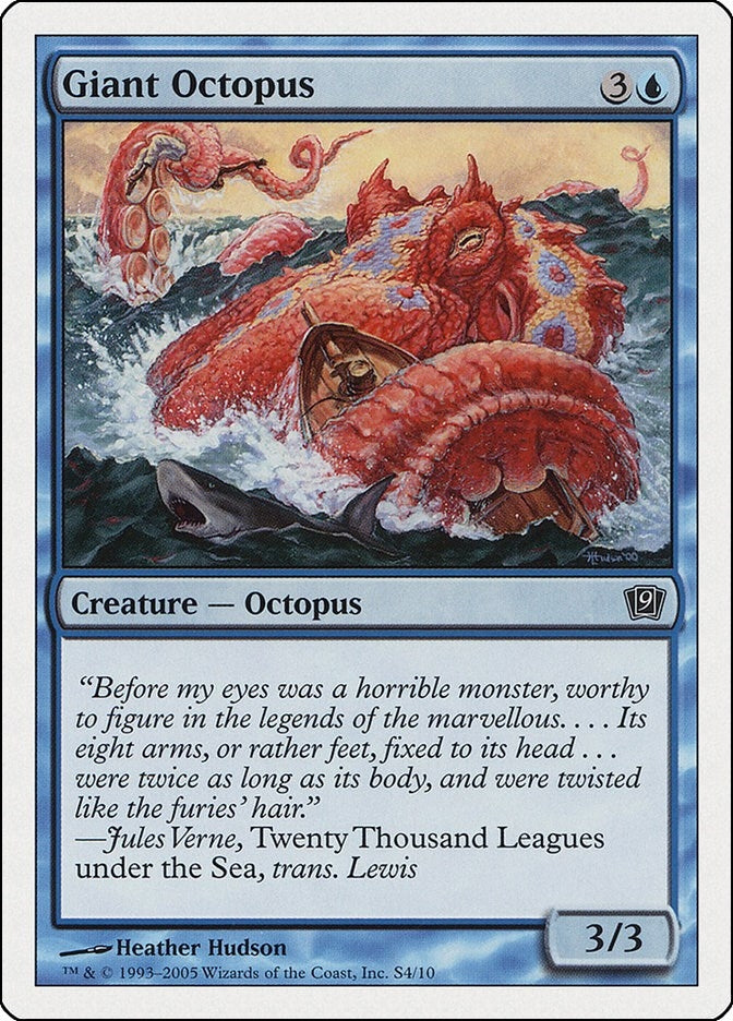 Image for Giant Octopus (9th Edition) (S4) - Magic: The Gathering