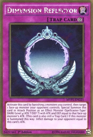 Image for Dimension Reflector (The Dark Side of Dimensions Movie Pack: Gold Edition) (MVP1-ENG21) - YuGiOh