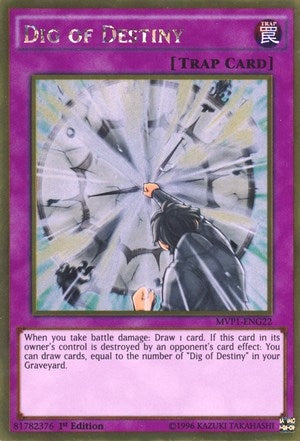 Image for Dig of Destiny (The Dark Side of Dimensions Movie Pack: Gold Edition) (MVP1-ENG22) - YuGiOh
