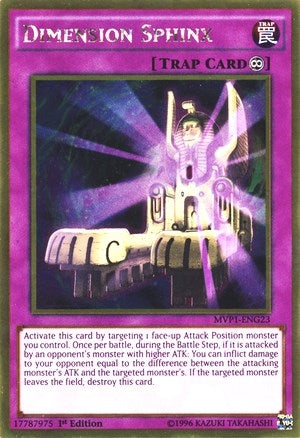Image for Dimension Sphinx (The Dark Side of Dimensions Movie Pack: Gold Edition) (MVP1-ENG23) - YuGiOh