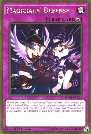 Image for Magicians' Defense (The Dark Side of Dimensions Movie Pack: Gold Edition) (MVP1-ENG28) - YuGiOh