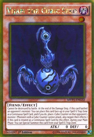Image for Vijam the Cubic Seed (The Dark Side of Dimensions Movie Pack: Gold Edition) (MVP1-ENG32) - YuGiOh