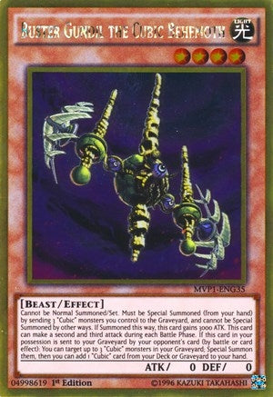 Image for Buster Gundil the Cubic Behemoth (The Dark Side of Dimensions Movie Pack: Gold Edition) (MVP1-ENG35) - YuGiOh